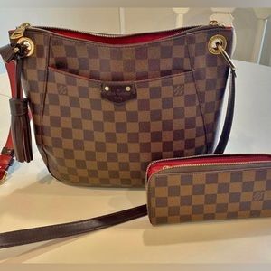 SOLD!!! Discontinued Louis Vuitton South Bank Basace Damier bag